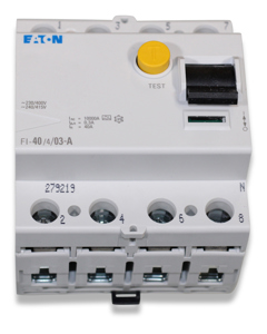 Residual current device FRCMM 4-pole 40/0.3 type A